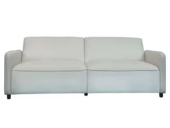 Dorel Home 3-Sitzer »Allie Curved Schlafsofa 209 cm« Bettfunktion (110/190), verstellbare Rückenlehne, Cord u. Velours