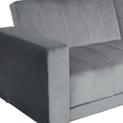 Dorel Home 3-Sitzer »Allie II Schlafsofa 225 cm« Bett-Funktion (108/190cm), Rückenlehne 2-teilig, mit Steppung