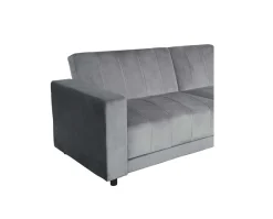 Dorel Home 3-Sitzer »Allie II Schlafsofa 225 cm« Bett-Funktion (108/190cm), Rückenlehne 2-teilig, mit Steppung