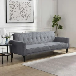 Dorel Home 3-Sitzer »Avon« Schlafsofa 213cm, Bettfunktion (110/190cm), trendiger Cord o. Webstoff