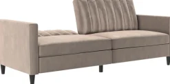 Dorel Home 3-Sitzer »Celine« Rückenlehne 2-teilig und 3-fach verstellbar, Sitzhöhe 43 cm