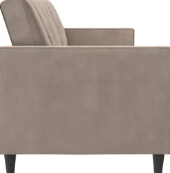 Dorel Home 3-Sitzer »Celine« Rückenlehne 2-teilig und 3-fach verstellbar, Sitzhöhe 43 cm
