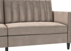 Dorel Home 3-Sitzer »Celine« Rückenlehne 2-teilig und 3-fach verstellbar, Sitzhöhe 43 cm