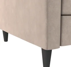 Dorel Home 3-Sitzer »Celine« Rückenlehne 2-teilig und 3-fach verstellbar, Sitzhöhe 43 cm