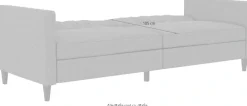 Dorel Home 3-Sitzer »Celine« Rückenlehne 2-teilig und 3-fach verstellbar, Sitzhöhe 43 cm