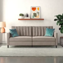 Dorel Home 3-Sitzer »Celine« Rückenlehne 2-teilig und 3-fach verstellbar, Sitzhöhe 43 cm