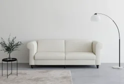 Dorel Home 3-Sitzer »Felix II, Schlafsofa 236cm, (Liegefläche 108x190cm), Rückenlehne« 3-fach verstellbar, Sitzhöhe 46 cm, Cord