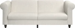 Dorel Home 3-Sitzer »Felix II, Schlafsofa 236cm, (Liegefläche 108x190cm), Rückenlehne« 3-fach verstellbar, Sitzhöhe 46 cm, Cord