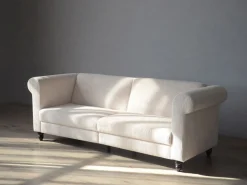 Dorel Home 3-Sitzer »Felix II, Schlafsofa 236cm, (Liegefläche 108x190cm), Rückenlehne« 3-fach verstellbar, Sitzhöhe 46 cm, Cord