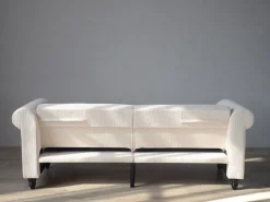 Dorel Home 3-Sitzer »Felix II, Schlafsofa 236cm, (Liegefläche 108x190cm), Rückenlehne« 3-fach verstellbar, Sitzhöhe 46 cm, Cord
