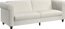 Dorel Home 3-Sitzer »Felix II, Schlafsofa 236cm, (Liegefläche 108x190cm), Rückenlehne« 3-fach verstellbar, Sitzhöhe 46 cm, Cord
