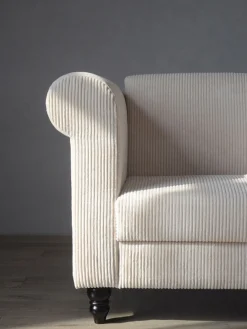 Dorel Home 3-Sitzer »Felix II, Schlafsofa 236cm, (Liegefläche 108x190cm), Rückenlehne« 3-fach verstellbar, Sitzhöhe 46 cm, Cord