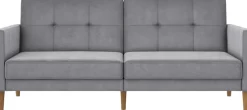 Dorel Home 3-Sitzer »Lilly« Bett-Funktion, Rückenlehne 3-fach verstellbar, Sitzhöhe 43 cm