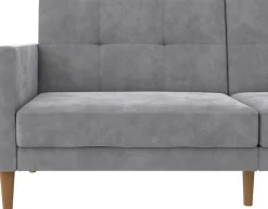 Dorel Home 3-Sitzer »Lilly« Bett-Funktion, Rückenlehne 3-fach verstellbar, Sitzhöhe 43 cm