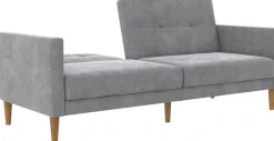 Dorel Home 3-Sitzer »Lilly« Bett-Funktion, Rückenlehne 3-fach verstellbar, Sitzhöhe 43 cm