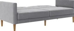Dorel Home 3-Sitzer »Lilly« Bett-Funktion, Rückenlehne 3-fach verstellbar, Sitzhöhe 43 cm