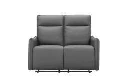Dorel Home 2-Sitzer »Lugo, Kinosofa mit Reclinerfunktion in Kunstleder und Webstoff« mit manueller Relaxfunktion in beiden Sitzen