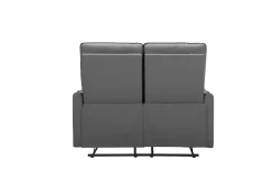 Dorel Home 2-Sitzer »Lugo, Kinosofa mit Reclinerfunktion in Kunstleder und Webstoff« mit manueller Relaxfunktion in beiden Sitzen