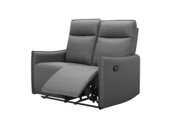 Dorel Home 2-Sitzer »Lugo, Kinosofa mit Reclinerfunktion in Kunstleder und Webstoff« mit manueller Relaxfunktion in beiden Sitzen