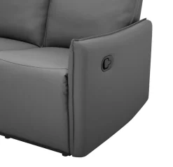 Dorel Home 2-Sitzer »Lugo, Kinosofa mit Reclinerfunktion in Kunstleder und Webstoff« mit manueller Relaxfunktion in beiden Sitzen