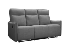 Dorel Home 3-Sitzer »Lugo, Kinosofa mit Reclinerfunktion in Kunstleder und Webstoff« mit manueller Relaxfunktion in 2 Sitzen