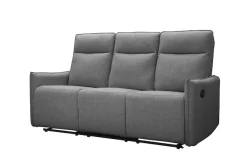 Dorel Home 3-Sitzer »Lugo, Kinosofa mit Reclinerfunktion in Kunstleder und Webstoff« mit manueller Relaxfunktion in 2 Sitzen