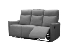 Dorel Home 3-Sitzer »Lugo, Kinosofa mit Reclinerfunktion in Kunstleder und Webstoff« mit manueller Relaxfunktion in 2 Sitzen