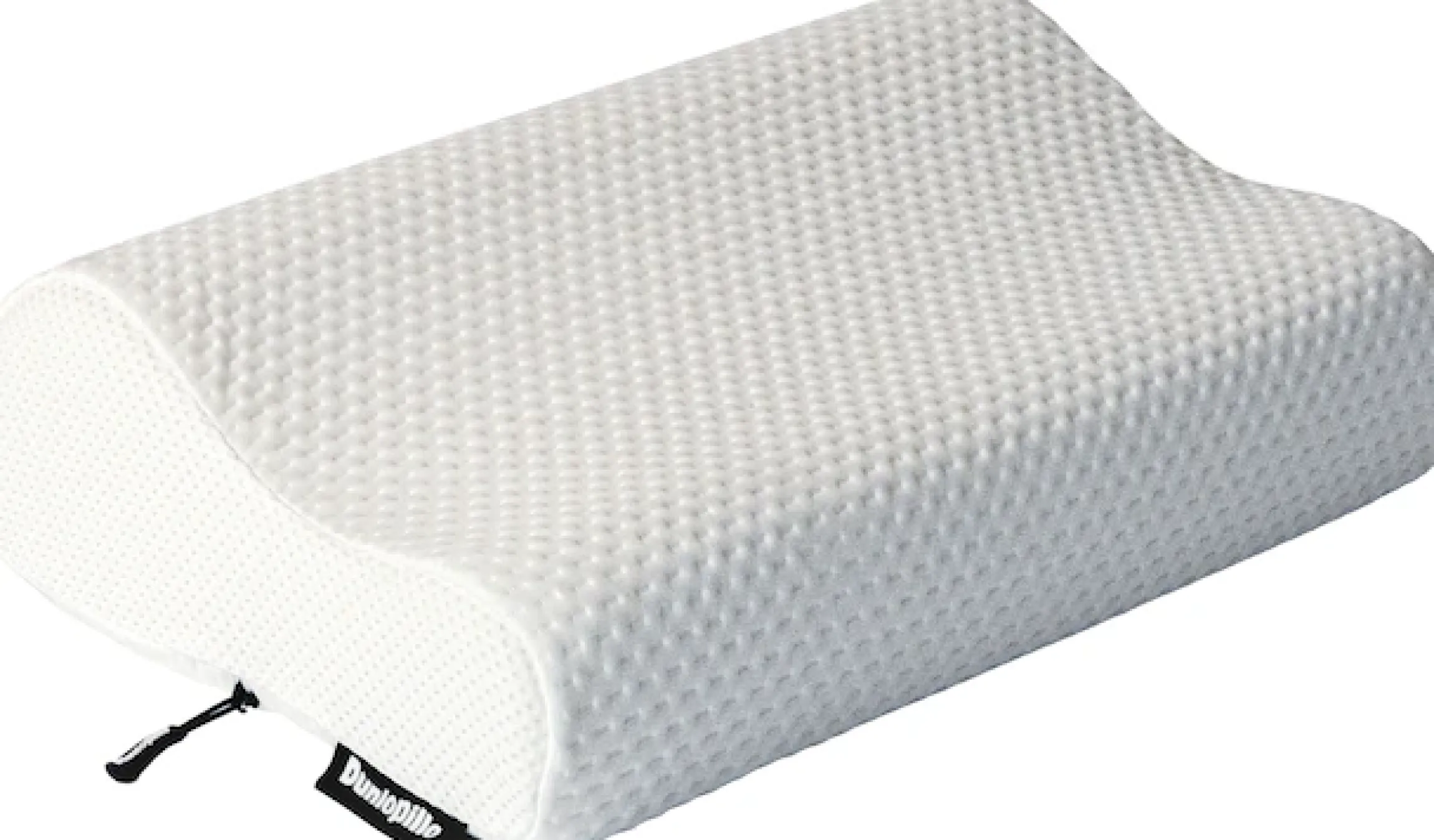 Dunlopillo Nackenstützkissen »Home, Nackenstützkissen aus Viskoschaum 30x50 cm« Füllung: 100% Polyurethan 1 Stk. tlg. entlastet die Wirbelsäule, allergikergeeignet (Hausstauballergiker)
