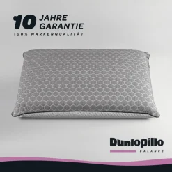 Dunlopillo Nackenstützkissen »Climate Control, NEUHEIT, in 40cm x 60cm x 13cm, Made in EU« Füllung: Viskoschaum 1 Stk. tlg. Temperaturregulierendes Visko-Nackenstützkissen