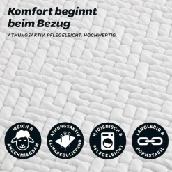 Dunlopillo Topper »Dunlopillo Supreme« Ideal für Personen mit Neigung zu nächtlichem Schwitzen