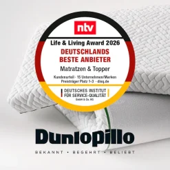 Dunlopillo Topper »Dunlopillo Supreme« Ideal für Personen mit Neigung zu nächtlichem Schwitzen