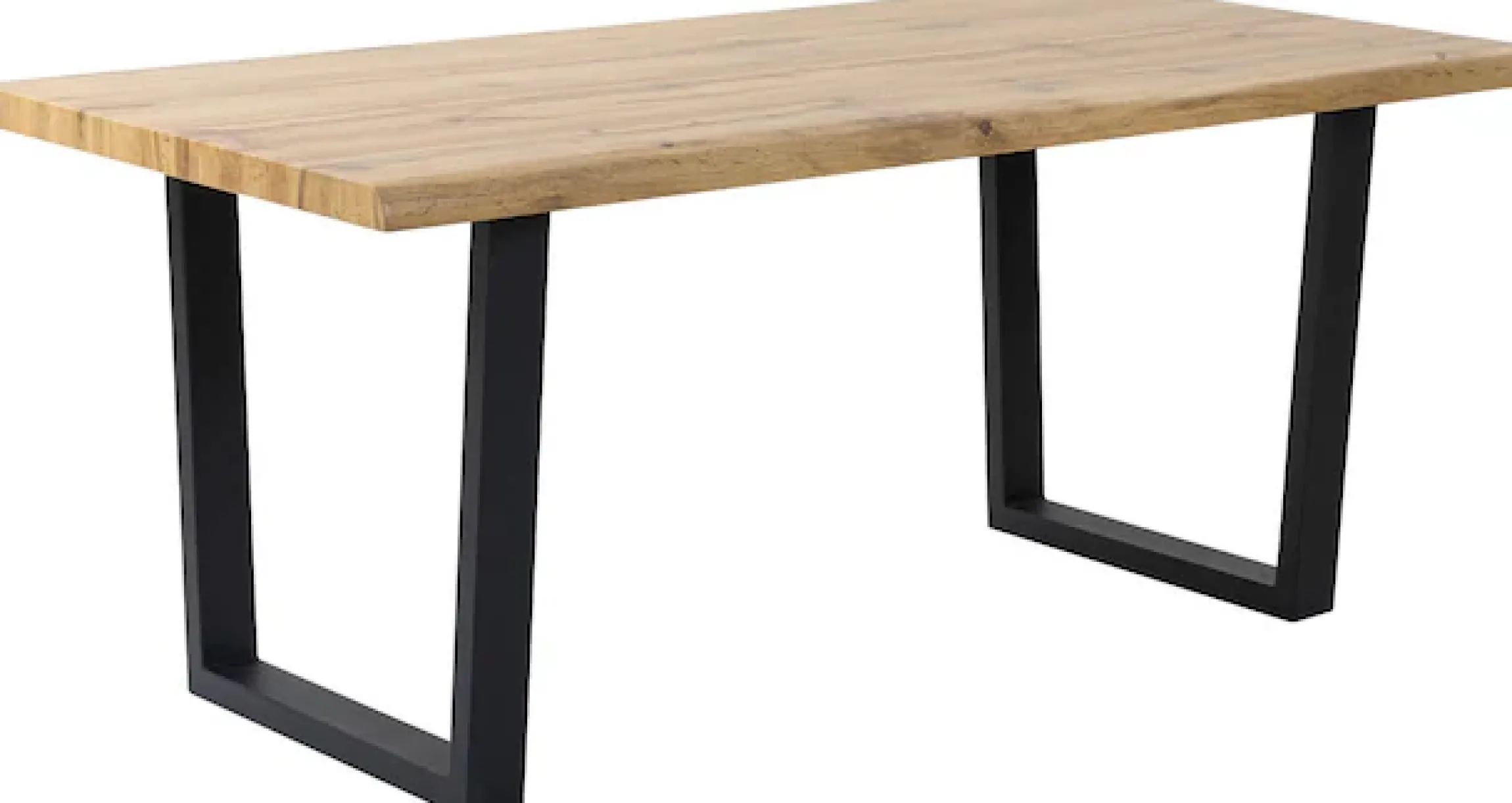 Duo Collection Baumkantentisch »Tisch Thea« Massives Kufengestell aus Metall, Belastbarkeit bis 100 kg