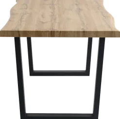 Duo Collection Baumkantentisch »Tisch Thea« Massives Kufengestell aus Metall, Belastbarkeit bis 100 kg