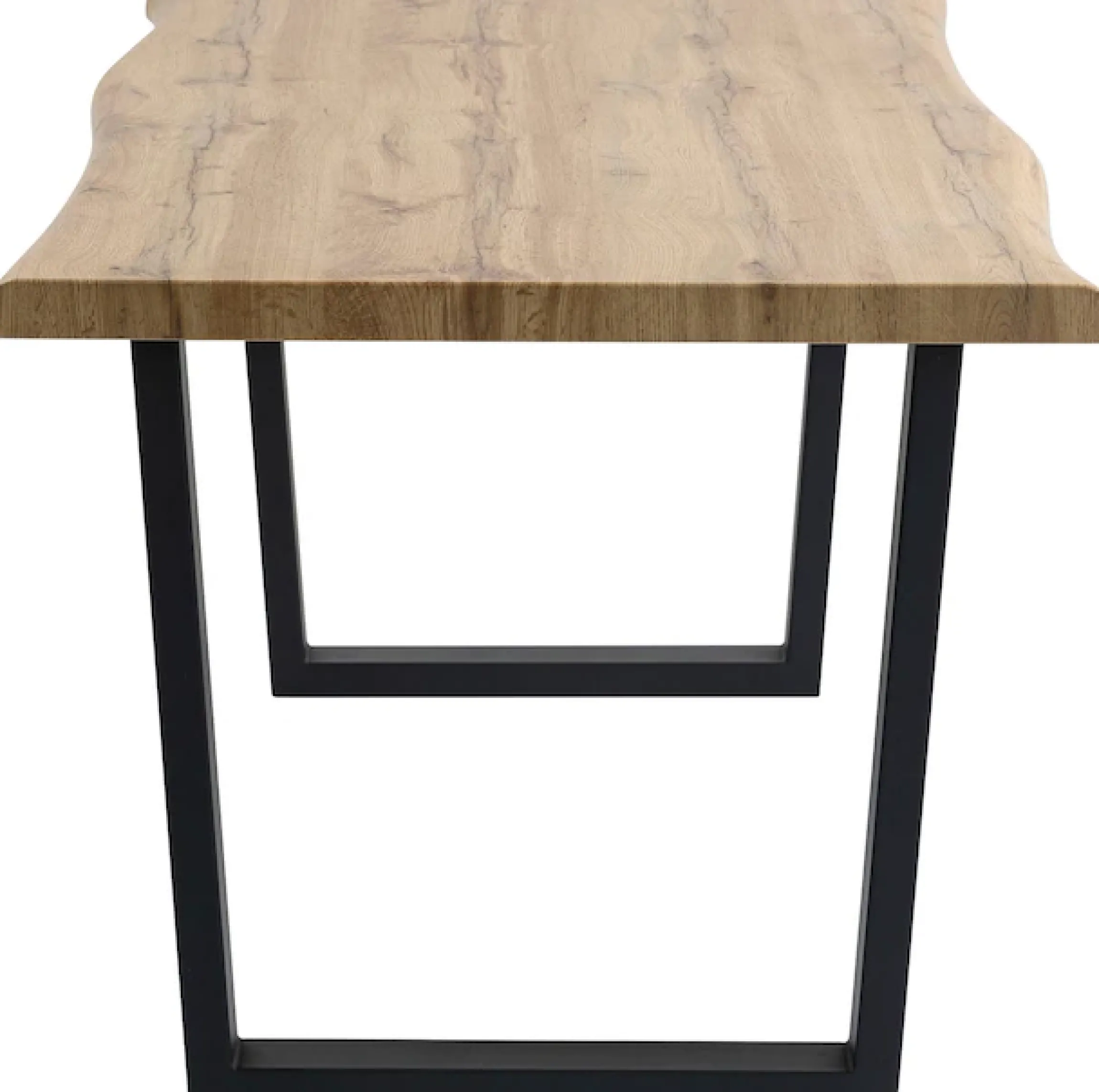 Duo Collection Baumkantentisch »Tisch Thea« Massives Kufengestell aus Metall, Belastbarkeit bis 100 kg