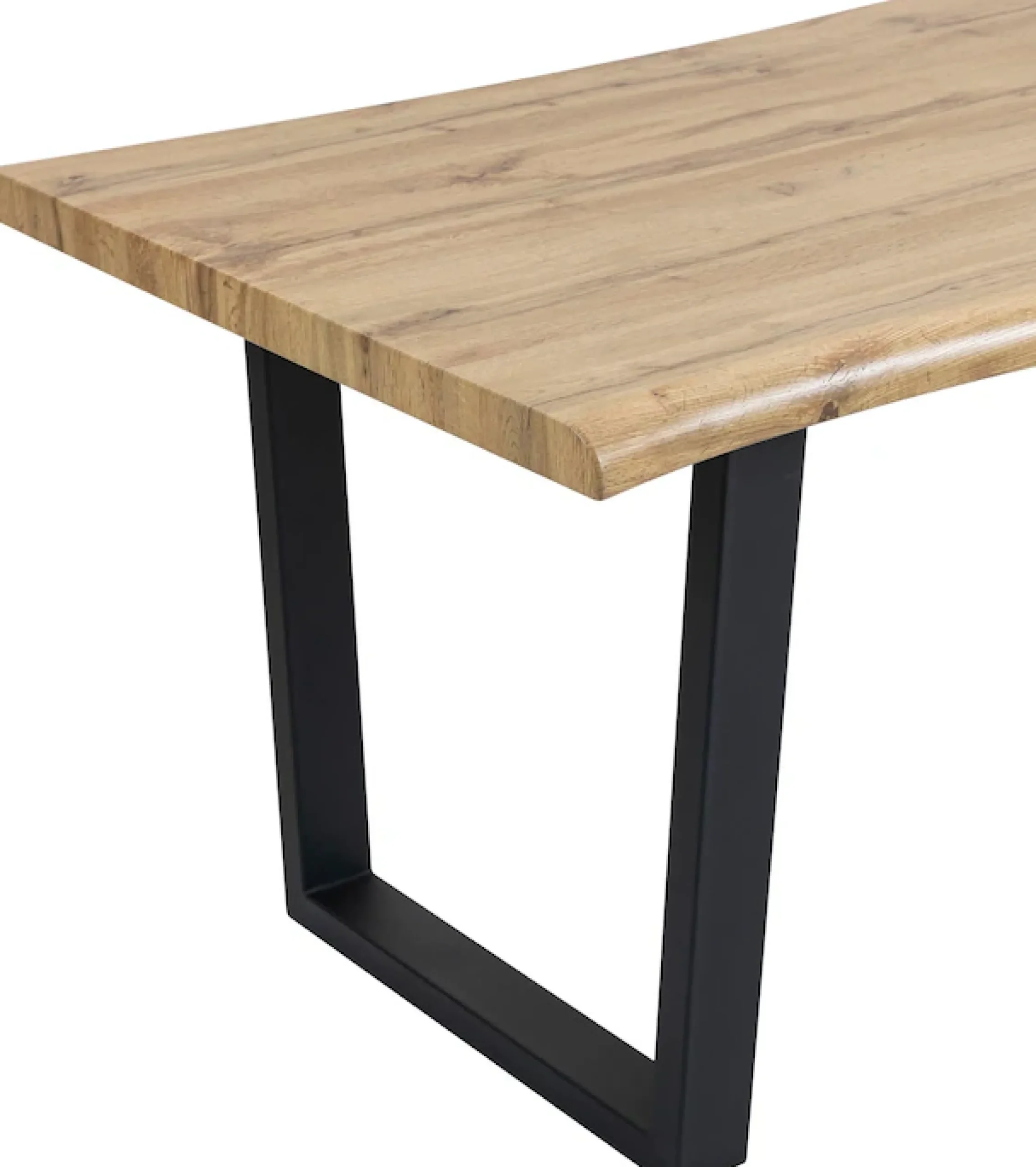 Duo Collection Baumkantentisch »Tisch Thea« Massives Kufengestell aus Metall, Belastbarkeit bis 100 kg