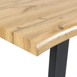 Duo Collection Baumkantentisch »Tisch Thea« Massives Kufengestell aus Metall, Belastbarkeit bis 100 kg