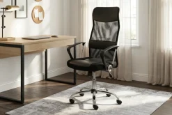 Duo Collection Bürostuhl »Regensburg« () mit verchromten Fußkreuz, Chefsessel