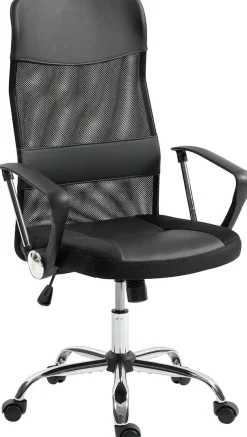 Duo Collection Bürostuhl »Regensburg« () mit verchromten Fußkreuz, Chefsessel