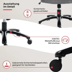 Duo Collection Chefsessel »Ivo 200 kg« () 1 Stk.bis zu 200 kg belastbar, besonders robust