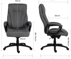 Duo Collection Chefsessel »John XXL« () mit gepolsterten Armlehnen