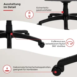 Duo Collection Chefsessel »John XXL« () mit gepolsterten Armlehnen
