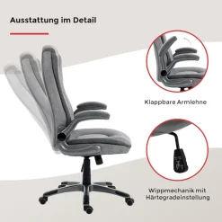 Duo Collection Chefsessel »Nino« () 1 Stk.klappbare Armlehnen