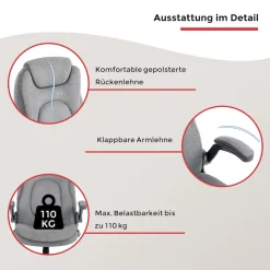 Duo Collection Chefsessel »Nino« () 1 Stk.klappbare Armlehnen