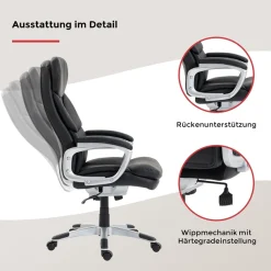 Duo Collection Chefsessel »Theodor XXL« () belastbar bis 150 KG