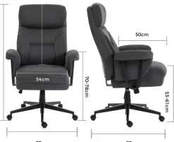 Duo Collection Chefsessel »Tiago XXL« () Belastbarkeit bis zu 150 kg, Taschenfederkern im Sitz