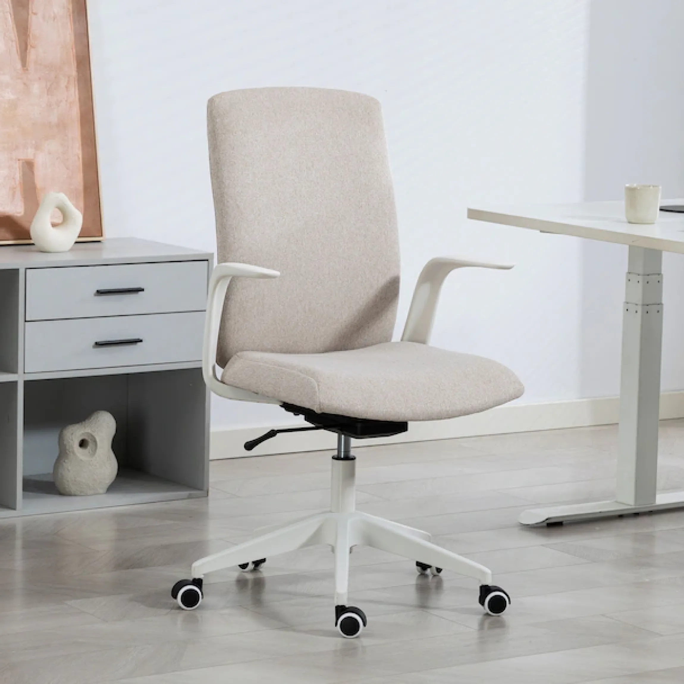Duo Collection Drehstuhl »Floris« () 1 Stk.Weight Balance Mechanik - passt sich jedem Körpergewicht an
