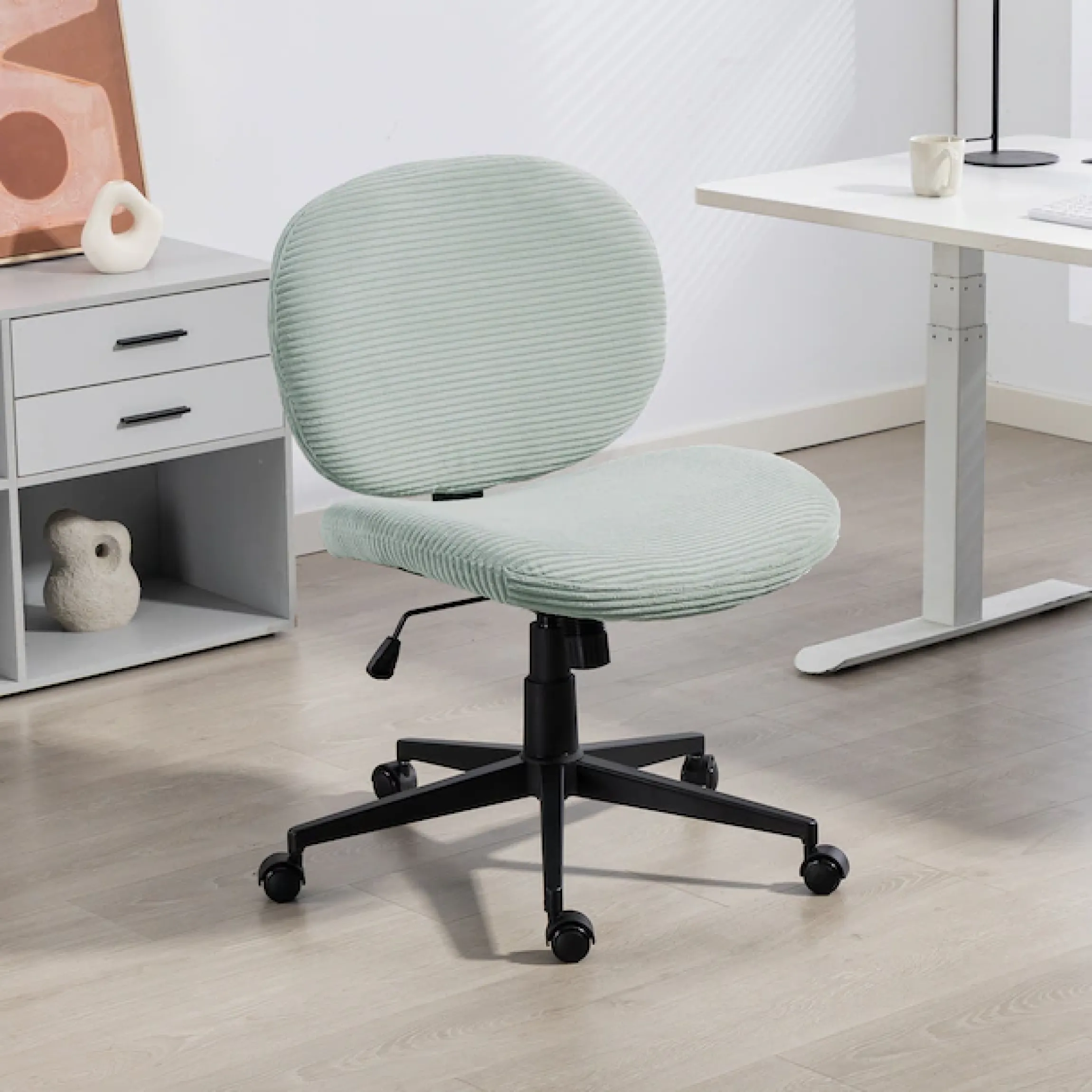 Duo Collection Drehstuhl »Tilo« () 1 Stk.Sitzhöhenverstellung, Wippmechanik, Sicherheitsdoppelrollen