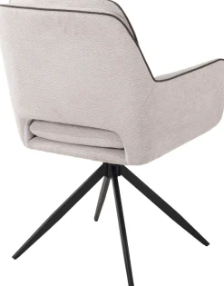 Duo Collection Essgruppe »Emira und Esra« Set, Besteht aus einem Tisch und 4 Stühlen, 5 Stk. tlg. massives Metallgestell, Stühle drehbar