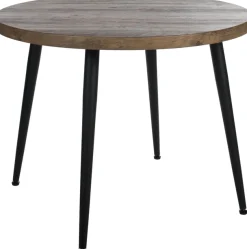 Duo Collection Essgruppe »Esszimmergruppe Marla & Zoe« Set, 5-tlg., 5 Stk. tlg. Ø 100 cm, massives Metallgestell, bis 100 kg belastbar