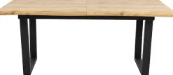 Duo Collection Esstisch »Ausziehtisch« 1 Stk. tlg. 1,80m - 2,20m, Baumkantenoptik, massives Kufengestell